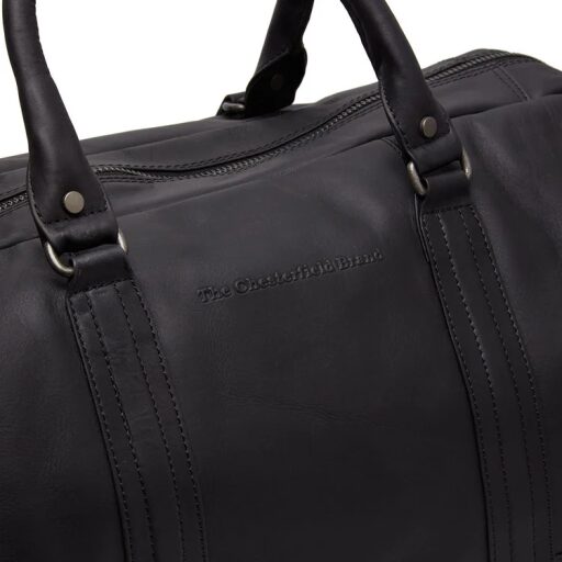 The Chesterfield Brand Kožená cestovná taška Melbourne C20.004100 čierna