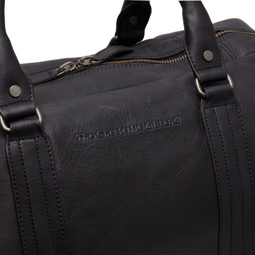 The Chesterfield Brand Kožená cestovná taška - weekender Perth C20.004000 čierna