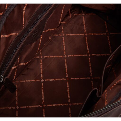 The Chesterfield Brand Kožená cestovná taška - weekender Perth C20.004001 hnedá