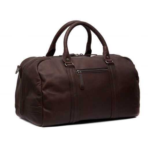 The Chesterfield Brand Kožená cestovná taška - weekender Perth C20.004001 hnedá zadná strana