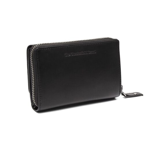 The Chesterfield Brand Dámska kožená peňaženka RFID Salviano C08.060300 čierna zadná strana