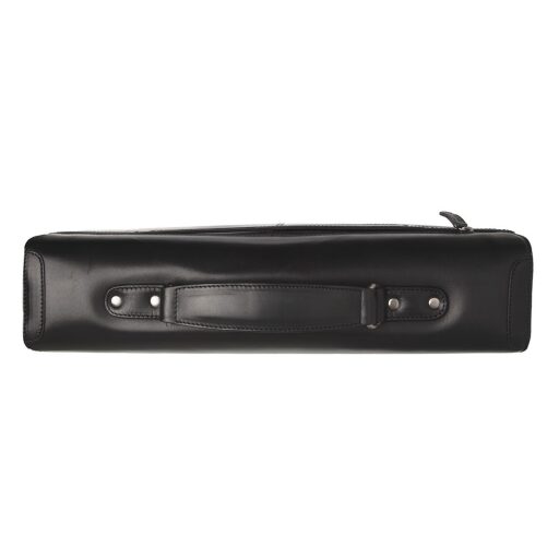 Kožená aktovka na notebook Salvatore C40.110100 čierna