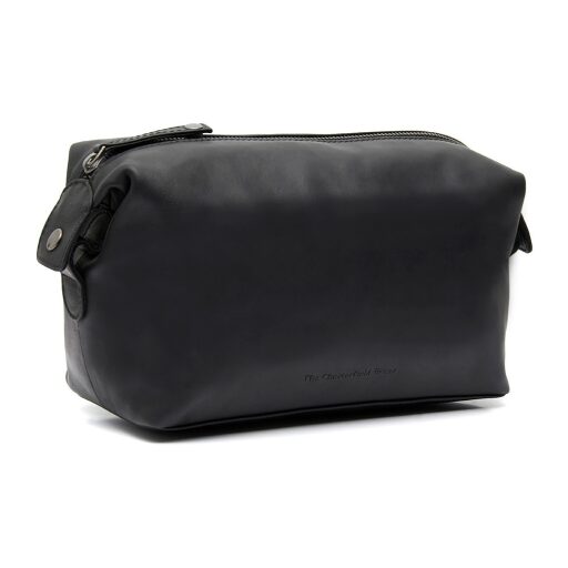 The Chesterfield Brand Kožená toaletná taška Westport C08.051500 čierna