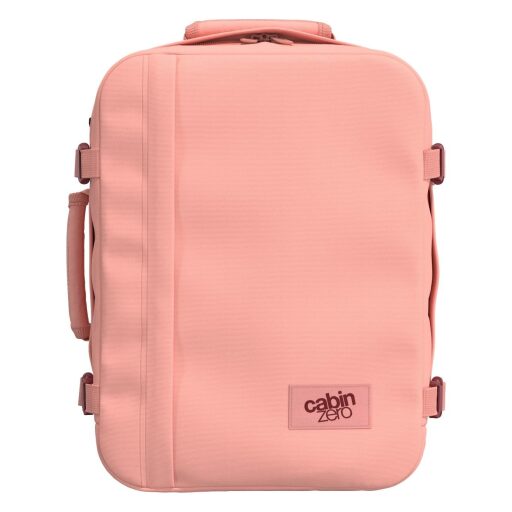 CabinZero Batoh do letadla 40x30x20 Classic 28L 082510 ružový