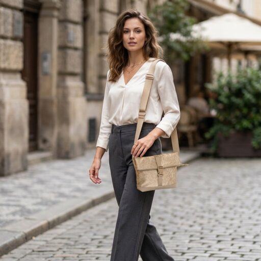 DANIEL RAY Crossbody kabelka Ganspan DRS16.1685.19 béžová