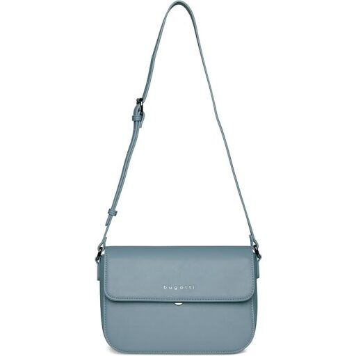Bugatti Crossbody kabelka cez rameno ALMATA M 49666339 modrá ramenný popruh