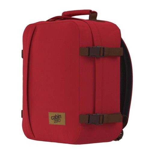 CabinZero Batoh do lietadla 40x30x20 Classic 28L 082303 červený