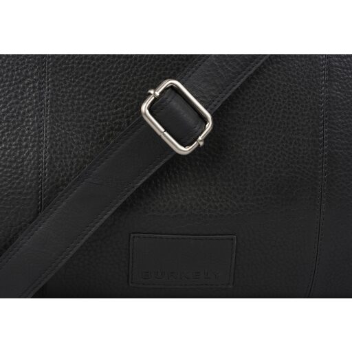 BURKELY Dámska business kabelka na notebook 15,6 Soft Skylar 1000846.85.10 čierna detail