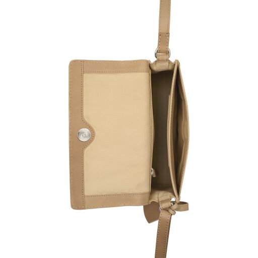 BURKELY dámska crossbody kabelka Cool Colbie 1000854.29.21 béžová otvorená