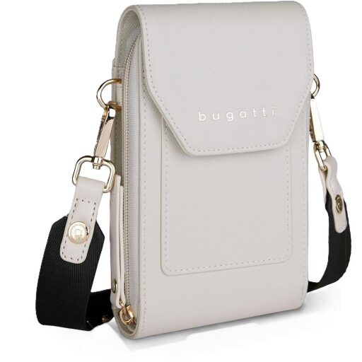 Bugatti Dámska crossbody kabelka ELLA 496636S50 béžová predná strana
