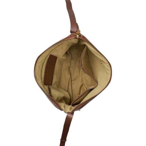 BURKELY dámska crossbody kabelka Fine Florence 1001701.34.23 hnedá otvorená