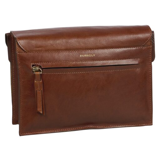 BURKELY dámska crossbody kabelka Fine Florence 1001703.34.23 hnedá zadná strana