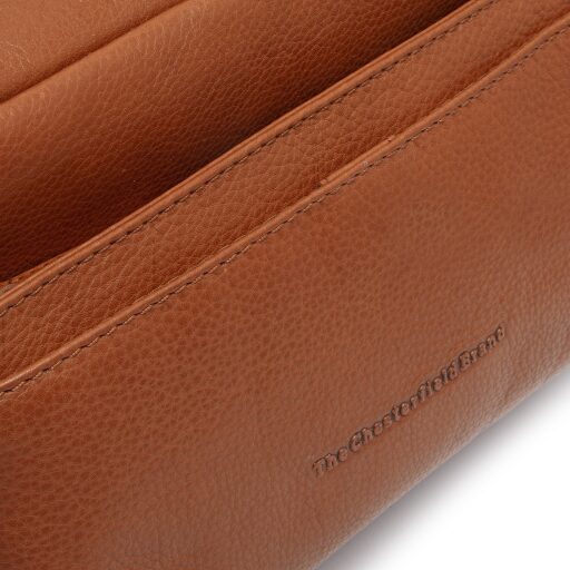 The Chesterfield Brand Dámska kabelka cez rameno Liora C48.142031 koňaková logo