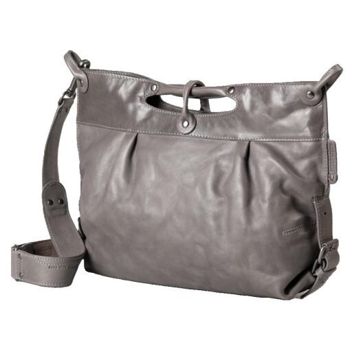 Aunts & Uncles kabelka cez rameno / crossbody 2v1 Grandma´s Luxury Club Mrs. Muffin 40301-116 šedá bočný pohľad