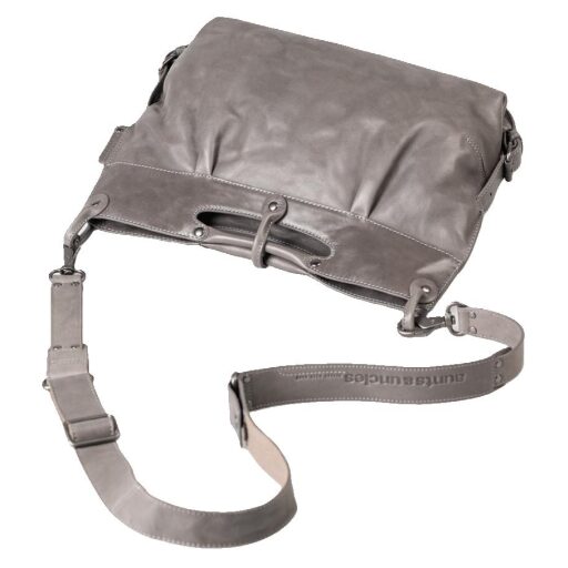 Aunts & Uncles kabelka cez rameno / crossbody 2v1 Grandma´s Luxury Club Mrs. Muffin 40301-116 sivý ramenný popruh