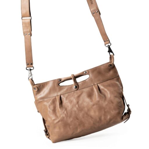 Aunts & Uncles kabelka cez rameno / crossbody 2v1 Grandma´s Luxury Club Mrs. Muffin 40301-132 béžová zadná strana