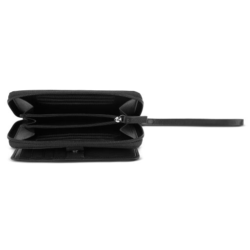 Bugatti dámska kožená peňaženka RFID Black Magic 49127401 čierna na mince