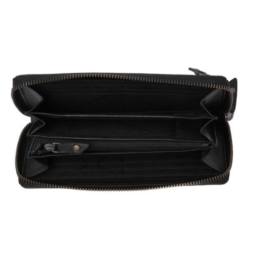 The Chesterfield Brand Dámska kožená peňaženka RFID Cantara C08.054600 čierna