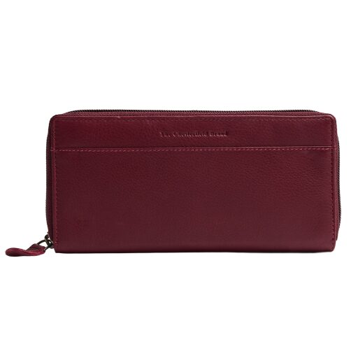 The Chesterfield Brand Dámska kožená peňaženka RFID Mirelle vínovo červená