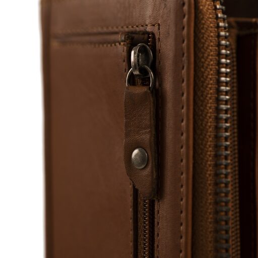 The Chesterfield Brand Dámska kožená peňaženka RFID Nova C08.017631 koňaková