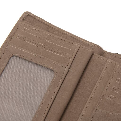 Dámska kožená peňaženka RFID Orveta C08.062539 béžová detail