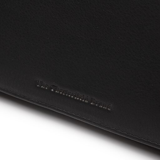 The Chesterfield Brand Dámska kožená peňaženka RFID Valetta C08.062600 čierna logo