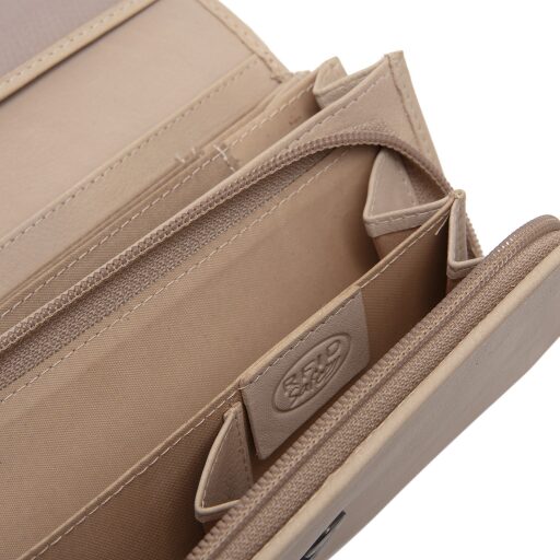 The Chesterfield Brand Dámska kožená peňaženka RFID Valetta C08.062606 smotanová detail