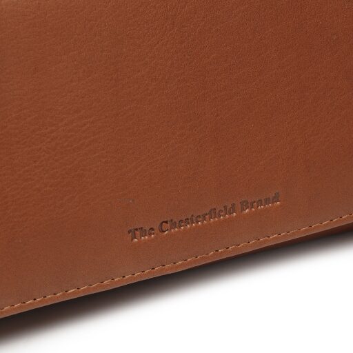 The Chesterfield Brand Dámska kožená peňaženka RFID Valetta C08.062631 koňaková logo