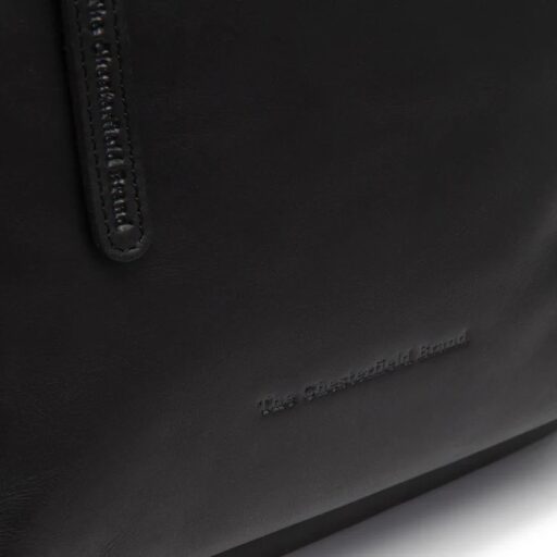 The Chesterfield Brand Dámsky kožený batôžtek Floran C58.071500 čierny logo
