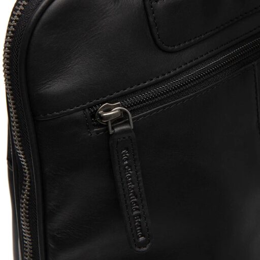 The Chesterfield Brand Dámsky kožený batôžtek Floran C58.071500 čierny detail
