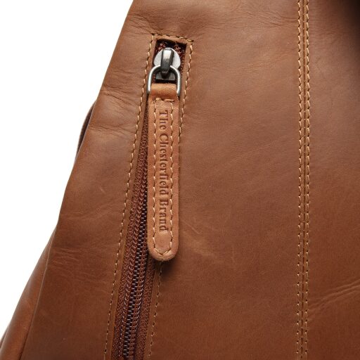 The Chesterfield Brand Dámsky kožený batôžtek Howard C58.070431 koňakový zips zadné vrecko