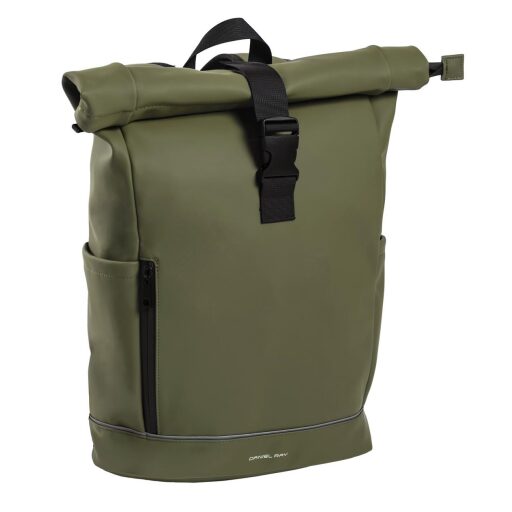 DANIEL RAY Rolovací batoh na notebook 15″ Highlands DRS25.1086M.20 olivovo zelený
