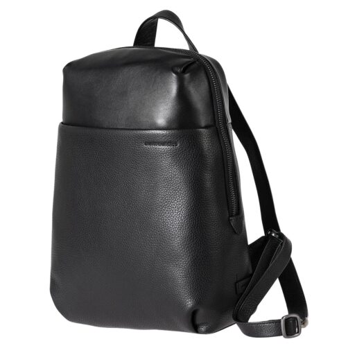 aunts & uncles Elegantný dámsky batoh do mesta Charm 40861-0 čierny bočný pohľad
