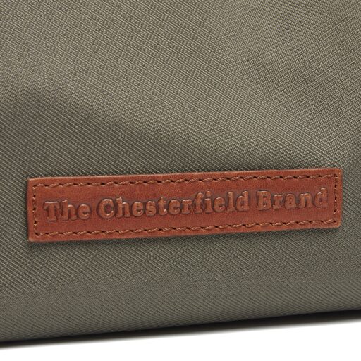 The Chesterfield Brand Dámska kabelka do ruky aj cez rameno Lovund C48.181014 olivová logo