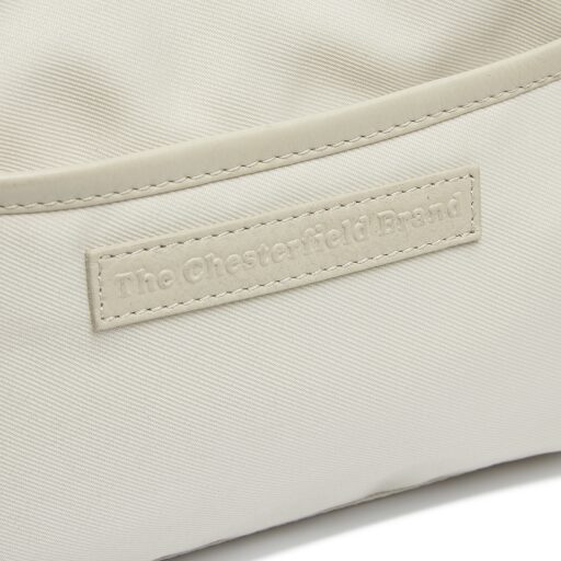 The Chesterfield Brand Dámska kabelka cez rameno Nevon C48.181105 smotanovo biela logo