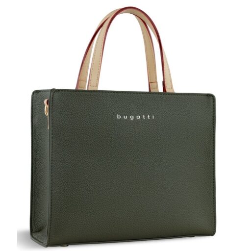 Bugatti kabelka Tote Bag Mini Ella 49664384 olivová predný náhľad
