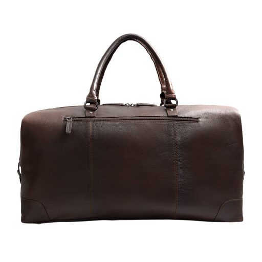 The Chesterfield Brand Kožená cestovná taška - weekender Amaris C20.006501 hnedá zadná strana
