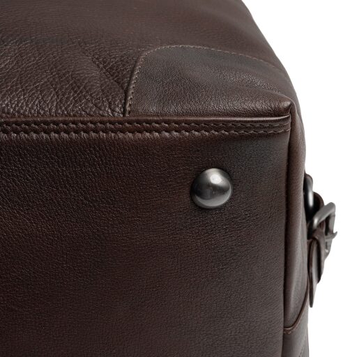 The Chesterfield Brand Kožená cestovná taška - weekender Amaris C20.006501 hnedá detail