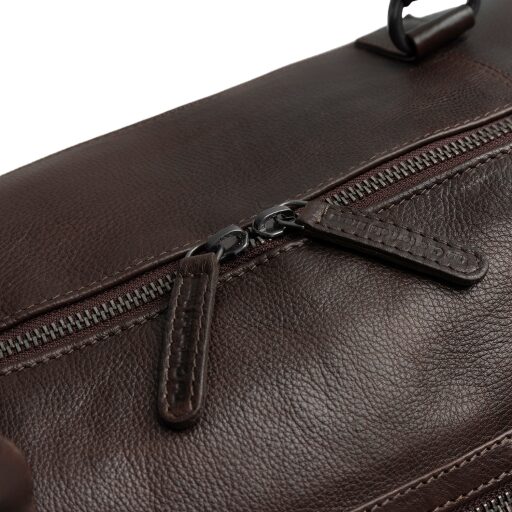The Chesterfield Brand Kožená cestovná taška - weekender Amaris C20.006501 hnedá dvojcestný zips