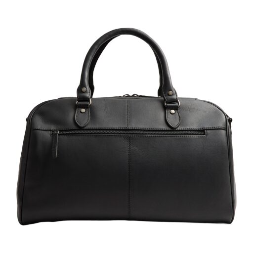 The Chesterfield Brand Kožená cestovná taška - weekender C20.007000 Liam II čierna zadná strana
