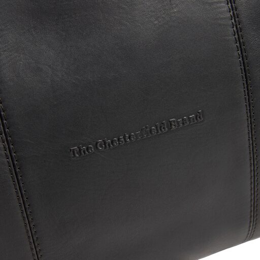 The Chesterfield Brand Kožená cestovná taška - weekender C20.007000 Liam II čierna logo