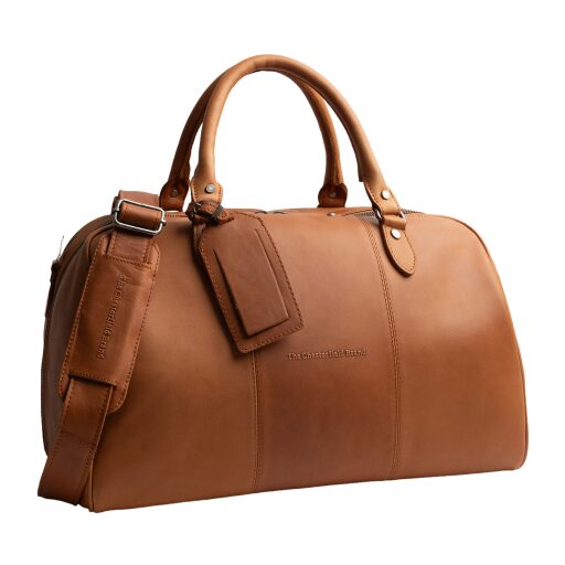 The Chesterfield Brand Kožená cestovná taška - weekender C20.007031 Liam II koňak predná strana