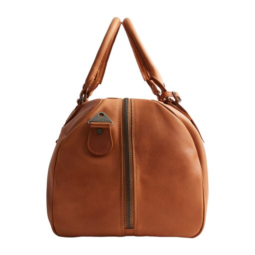 The Chesterfield Brand Kožená cestovná taška - weekender C20.007031 Liam II koňak bočný náhľad