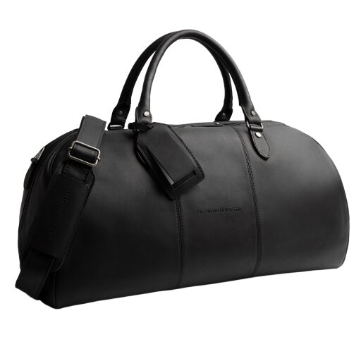The Chesterfield Brand Kožená cestovná taška - weekender C20.007100 William II čierna predná strana