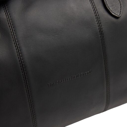 The Chesterfield Brand Kožená cestovná taška - weekender C20.007100 William II čierna logo