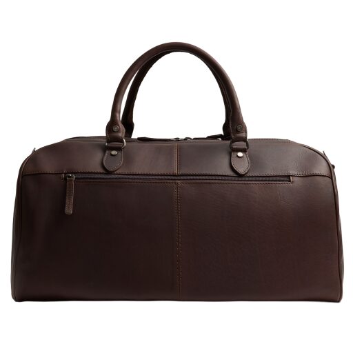 The Chesterfield Brand Kožená cestovná taška - weekender C20.007101 William II hnedá zadná strana
