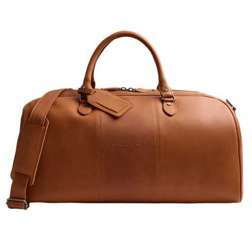 The Chesterfield Brand Kožená cestovná taška - weekender C20.007131 William II koňak