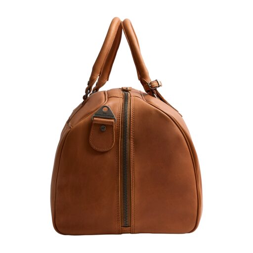 The Chesterfield Brand Kožená cestovná taška - weekender C20.007131 William II koňak bočný náhľad