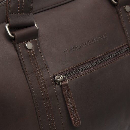 The Chesterfield Brand Kožená cestovná taška - weekender Volenza C20.006001 hnedá
