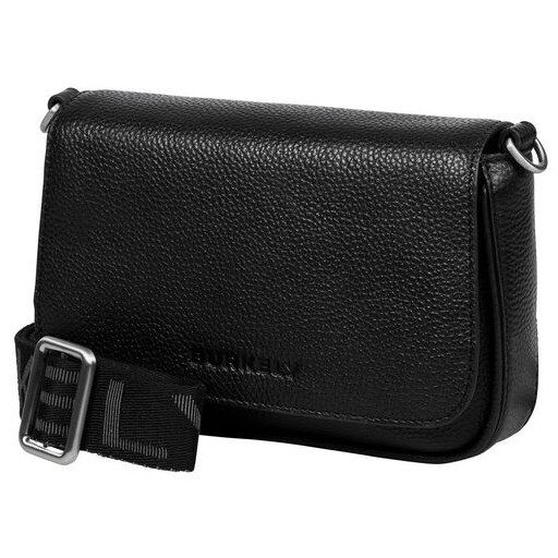 BURKELY Kožená crossbody kabelka Always Ava 1001204.65.10 čierna predná strana